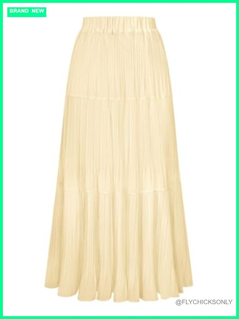Chiffon Maxi Skirt Pleated High Waist Flowy Long Skirt with Underskirt